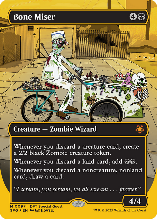 Bone Miser (Borderless) (First-Place Foil) (-097) - Special Guests