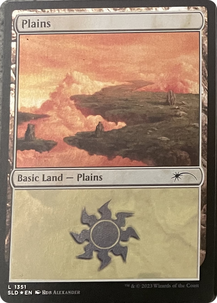 Plains (1351) [Secret Lair Drop Series] | Silver Goblin