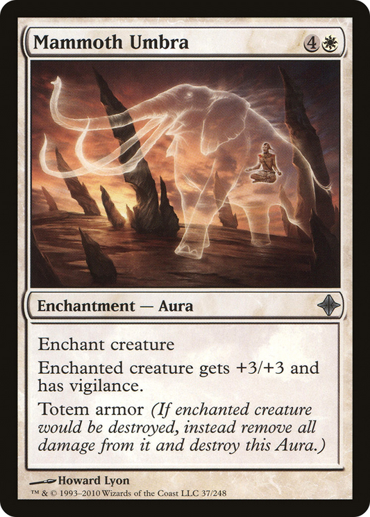 Mammoth Umbra [Rise of the Eldrazi] Foil