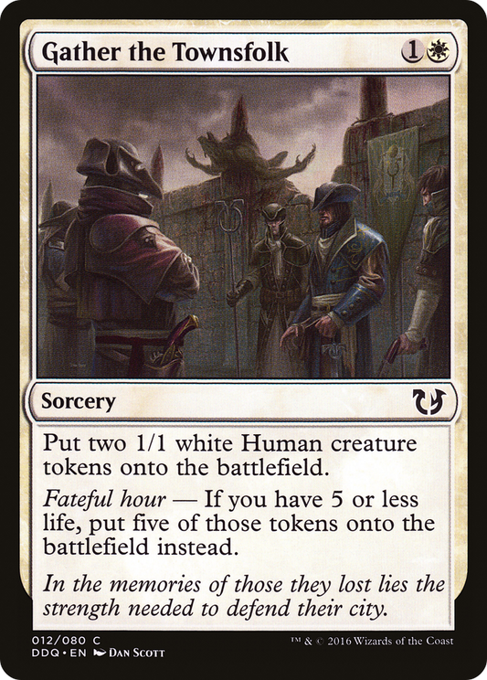 Gather the Townsfolk [Duel Decks: Blessed vs. Cursed]