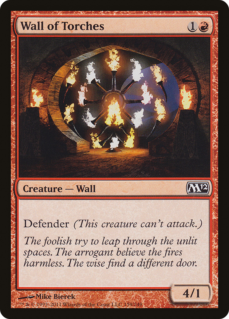 Wall of Torches [Magic 2012] | Silver Goblin