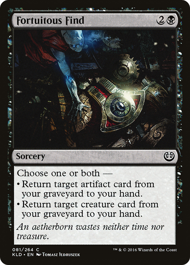 Fortuitous Find [Kaladesh] Foil