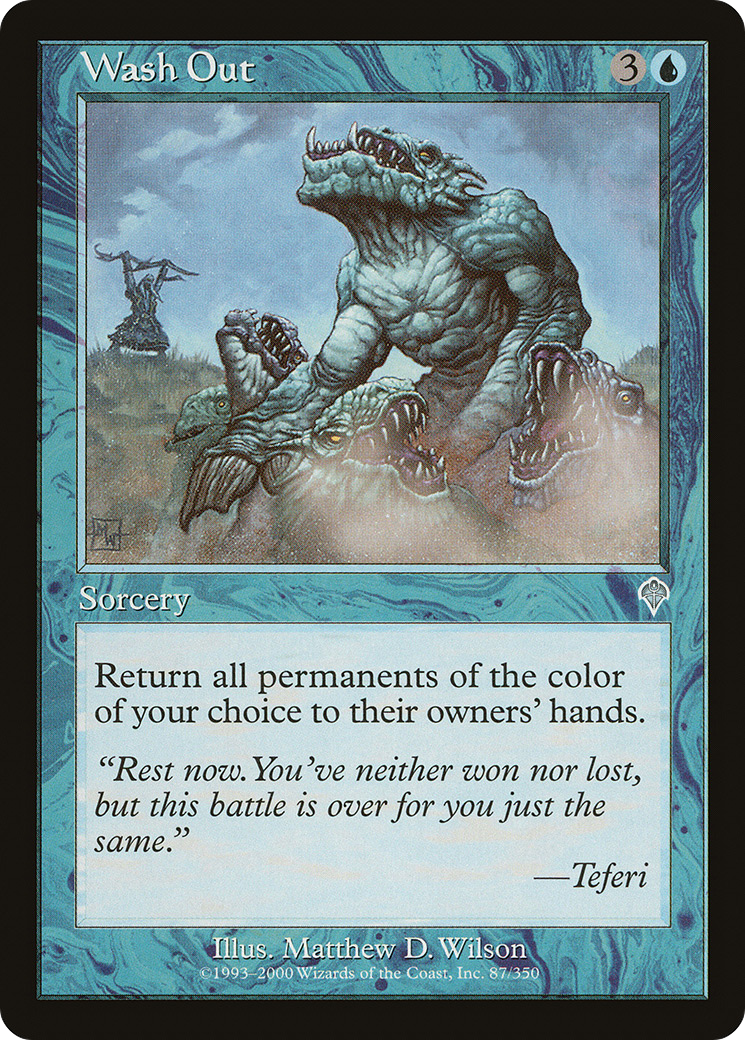 Wash Out [Invasion] Foil