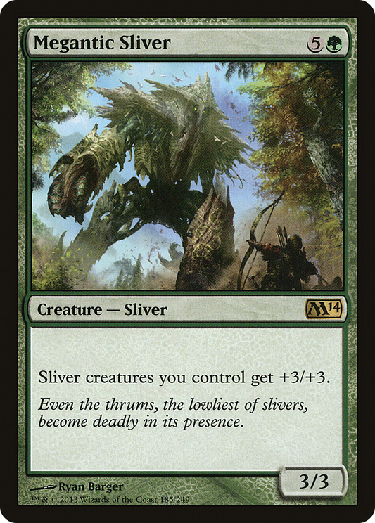 Megantic Sliver [Magic 2014] Foil