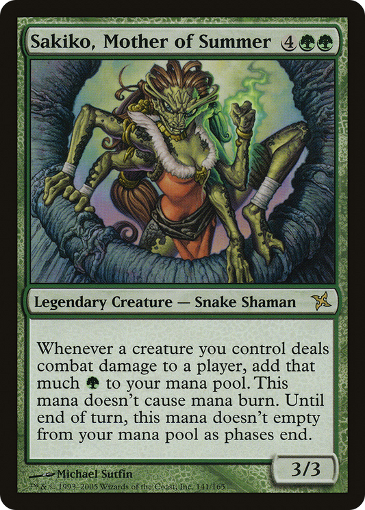 Sakiko, Mother of Summer [Betrayers of Kamigawa] Foil