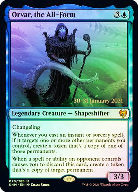 Orvar, the All-Form [Kaldheim Prerelease Promos] | Silver Goblin