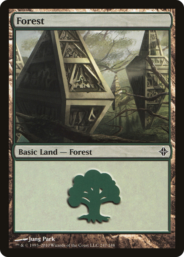 Forest (247) - Rise of the Eldrazi