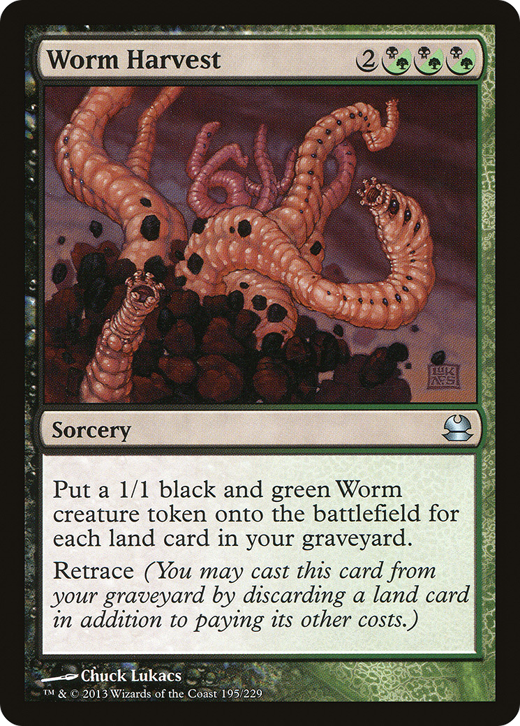Worm Harvest [Modern Masters] Foil