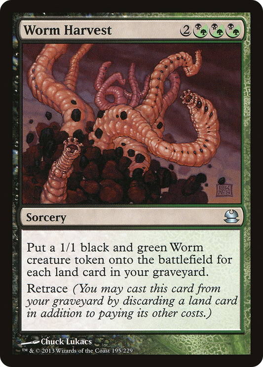 Worm Harvest [Modern Masters] Foil
