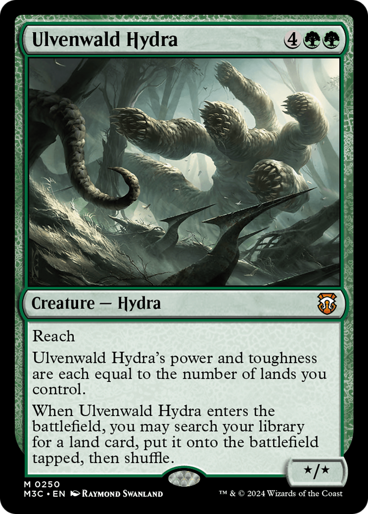 Ulvenwald Hydra (Ripple Foil) [Modern Horizons 3 Commander] | Silver Goblin