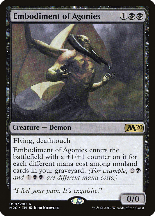 Embodiment of Agonies [Core Set 2020] Foil