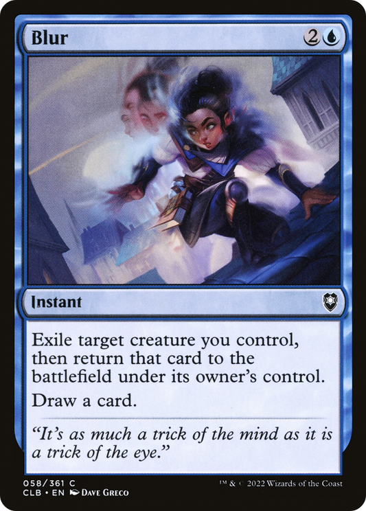 Blur [Commander Legends: Battle for Baldur's Gate] Foil