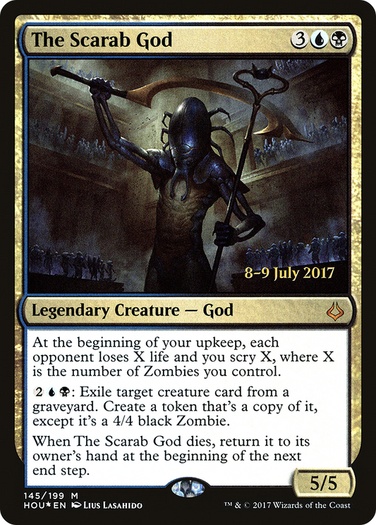 The Scarab God [Hour of Devastation Prerelease Promos]