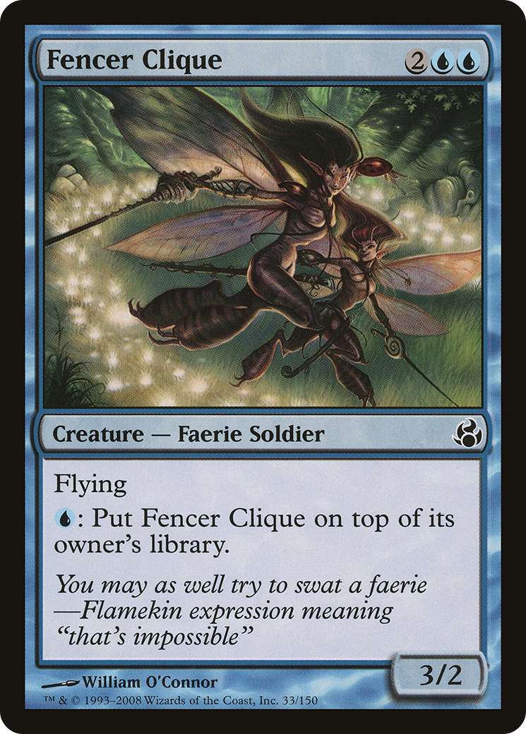 Fencer Clique [Morningtide] Foil