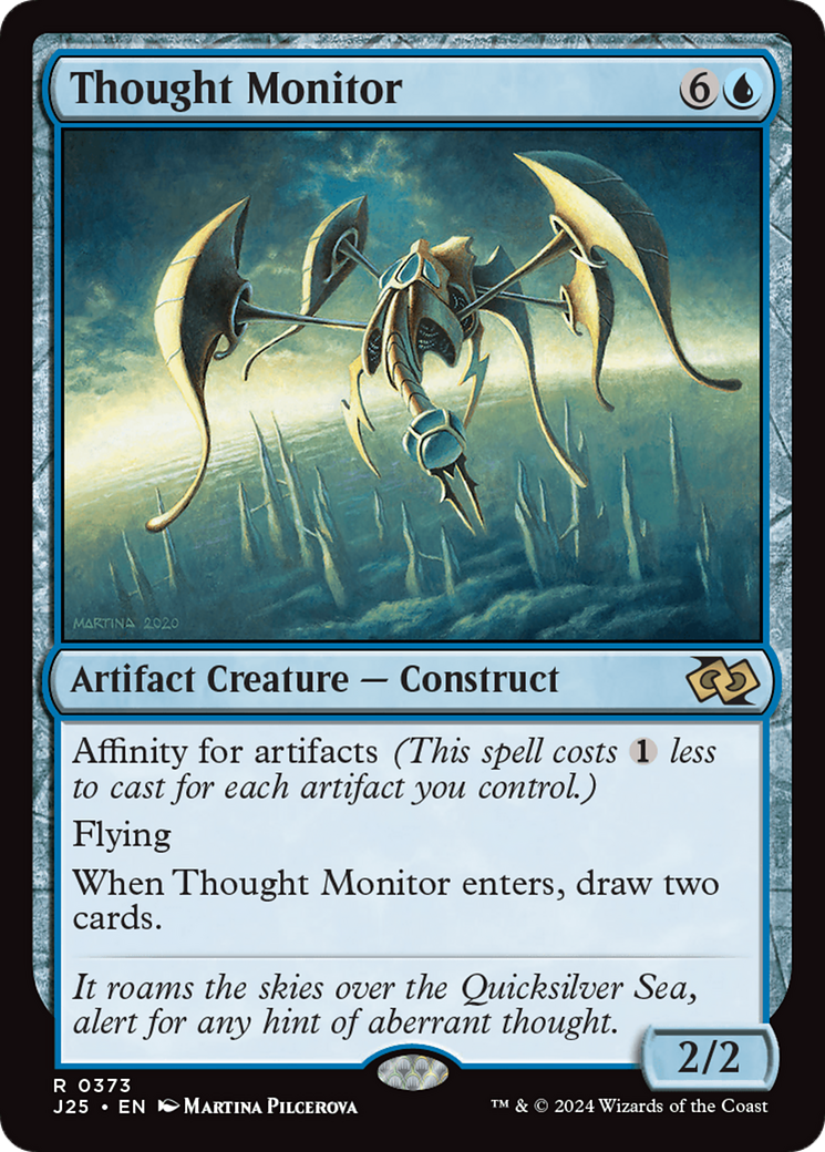 Thought Monitor [Foundations Jumpstart] | Silver Goblin