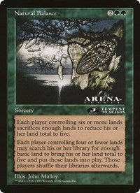 Natural Balance (Oversized) [Oversize Cards] | Silver Goblin