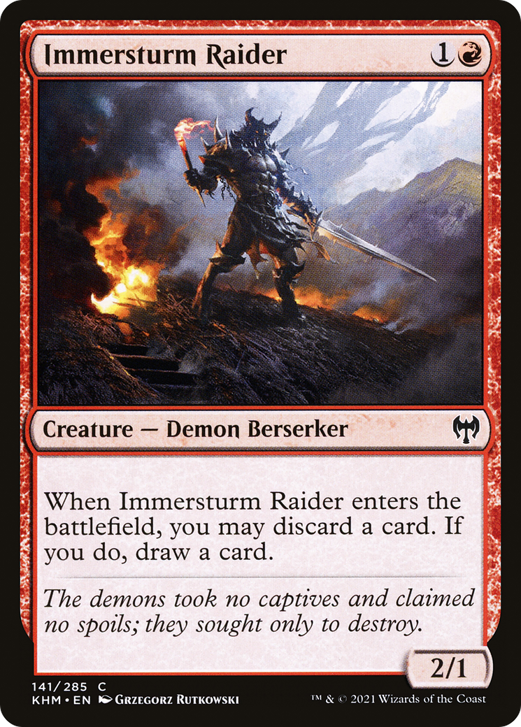 Immersturm Raider [Kaldheim] | Silver Goblin