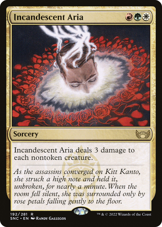 Incandescent Aria [Streets of New Capenna] Foil