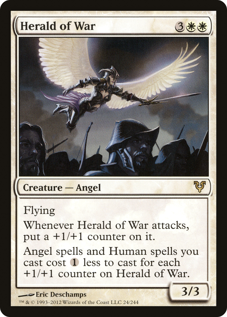 Herald of War [Avacyn Restored] Foil