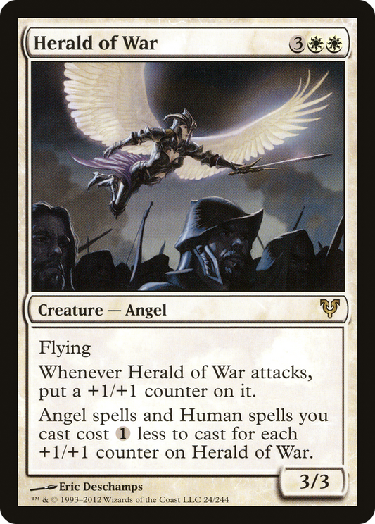 Herald of War [Avacyn Restored] Foil