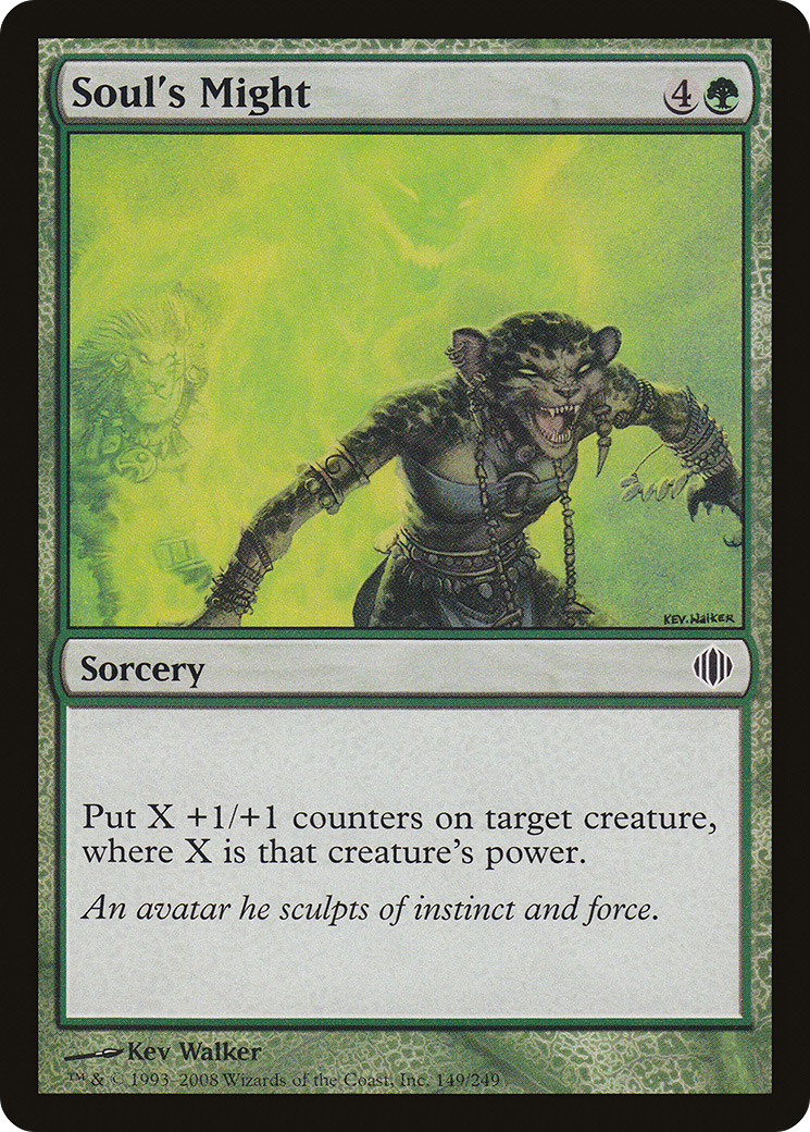 Soul's Might (149) Foil - Shards of Alara