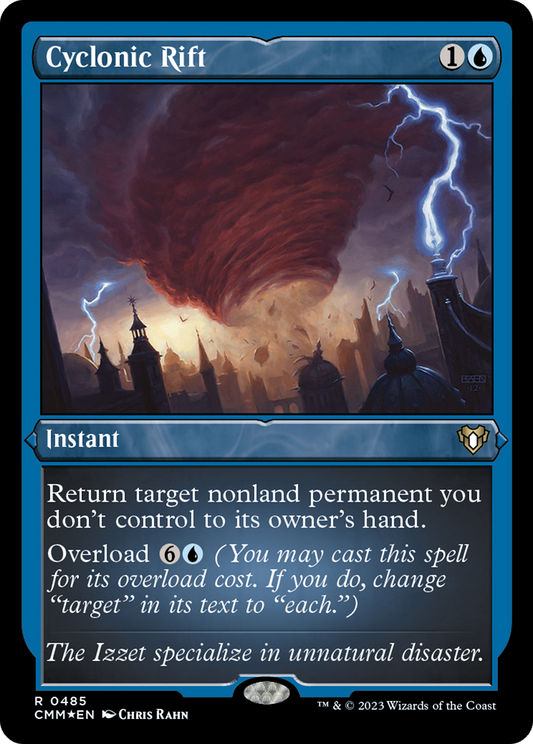 Cyclonic Rift (Foil Etched) [Commander Masters]