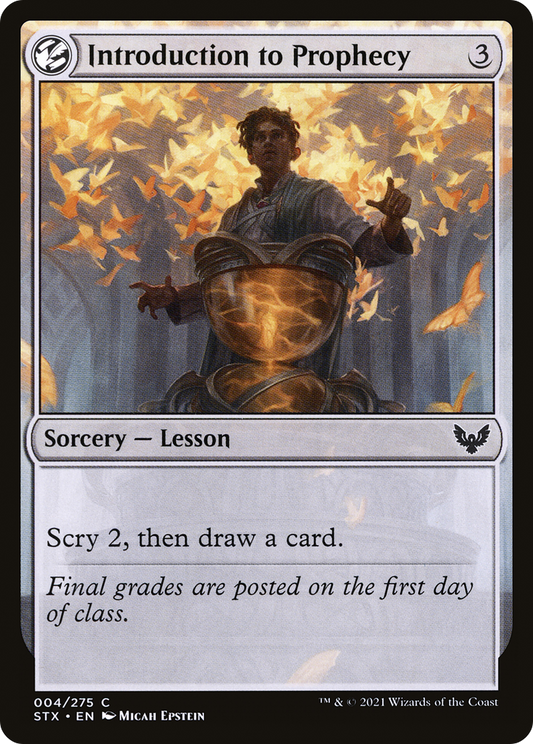 Introduction to Prophecy [Strixhaven: School of Mages]