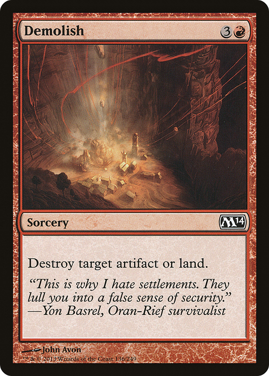 Demolish [Magic 2014] Foil