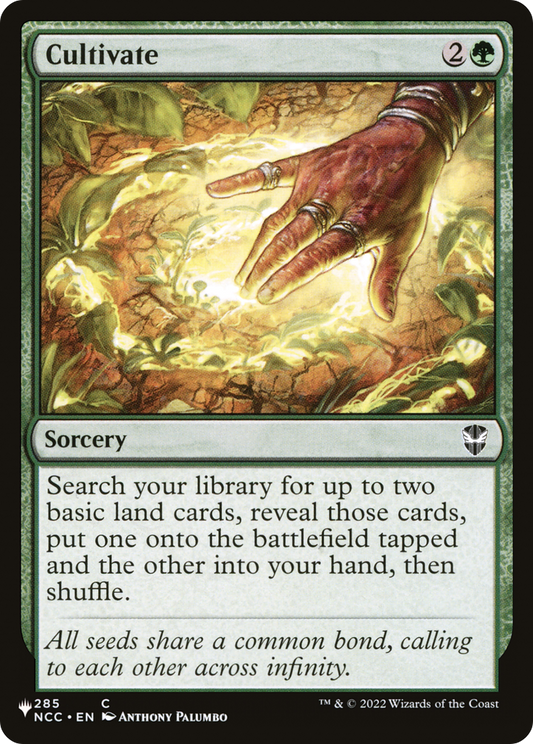 Cultivate (NCC-285)