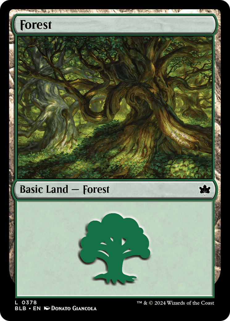 Forest (0378) [Bloomburrow] | Silver Goblin