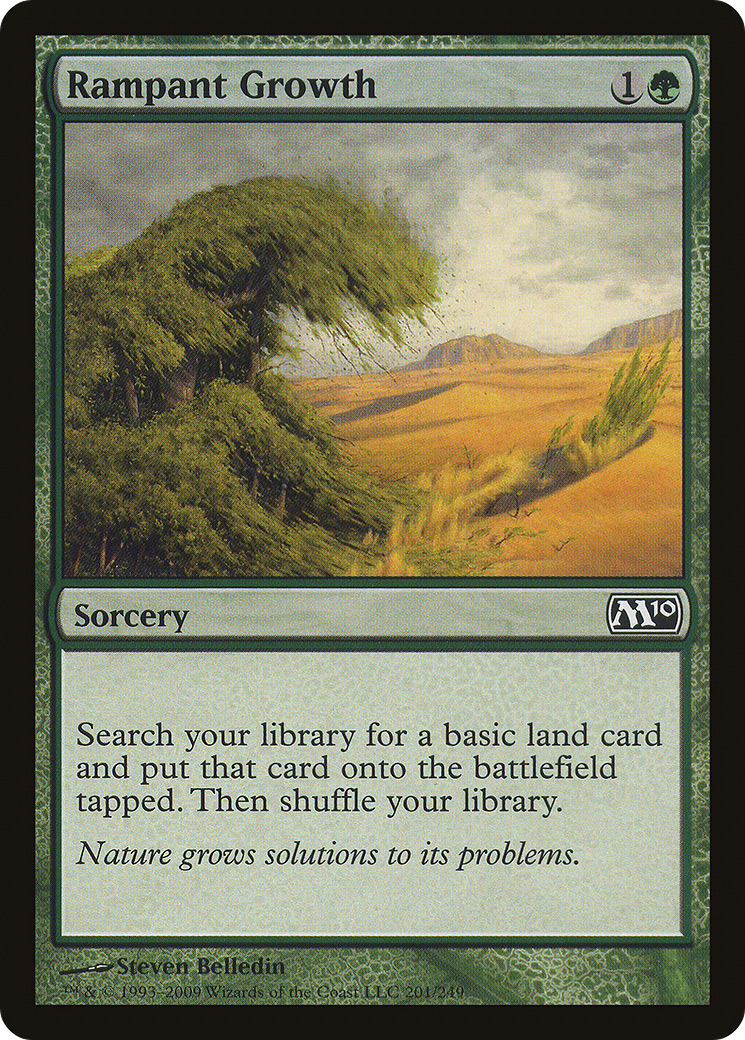 Rampant Growth [Magic 2010] Foil