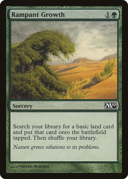 Rampant Growth [Magic 2010] Foil