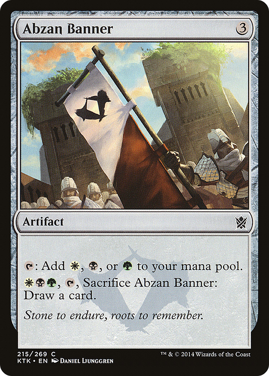 Abzan Banner [Khans of Tarkir] Foil