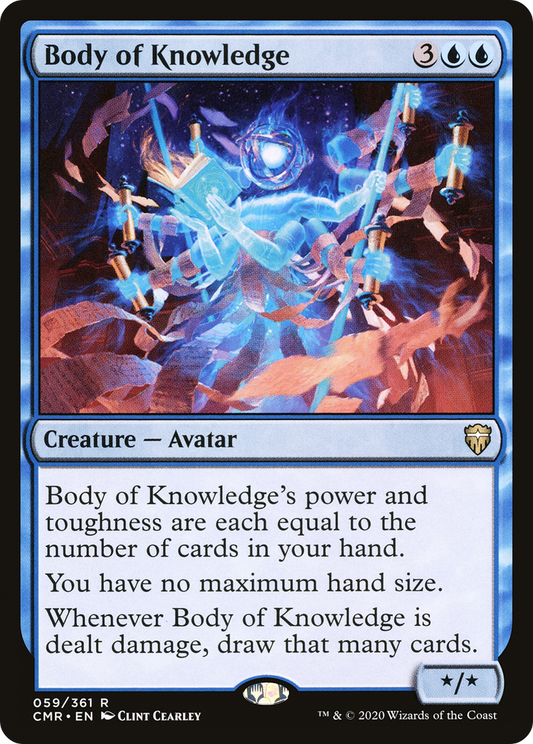 Body of Knowledge [Commander Legends] Foil