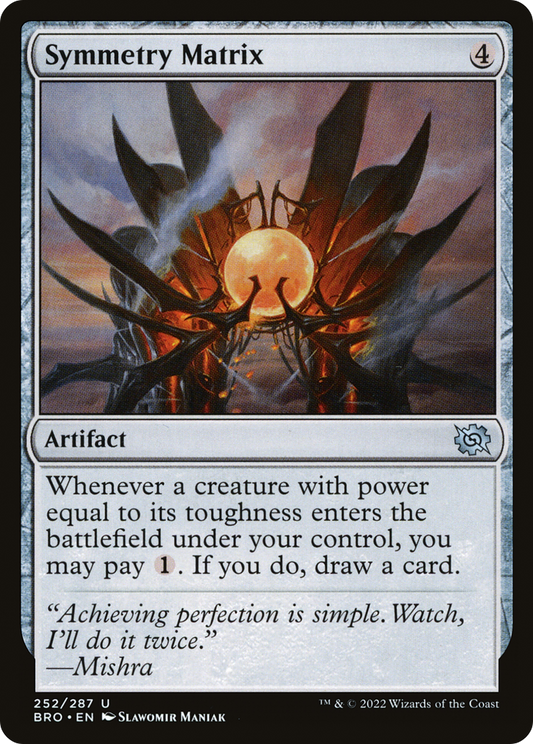 Symmetry Matrix [The Brothers' War] Foil