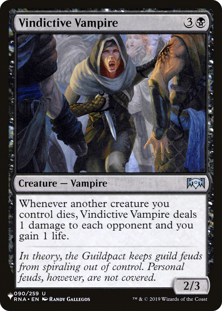 Vindictive Vampire [The List] | Silver Goblin