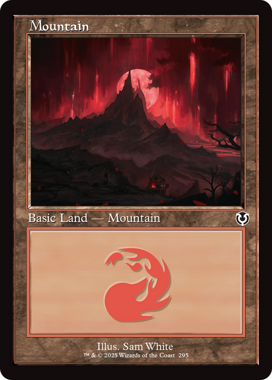 Mountain (295) (Retro Frame) (295) - Innistrad Remastered
