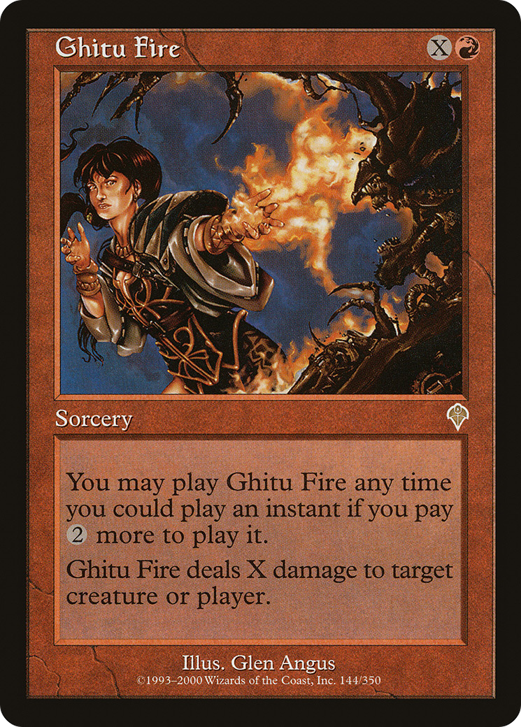 Ghitu Fire [Invasion] Foil