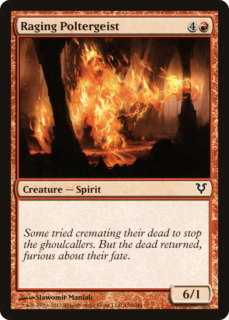 Raging Poltergeist [Avacyn Restored] Foil
