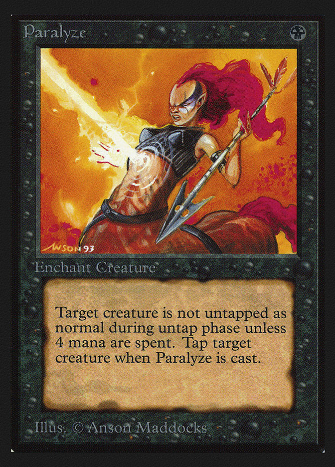 Paralyze [Collectors' Edition] | Silver Goblin