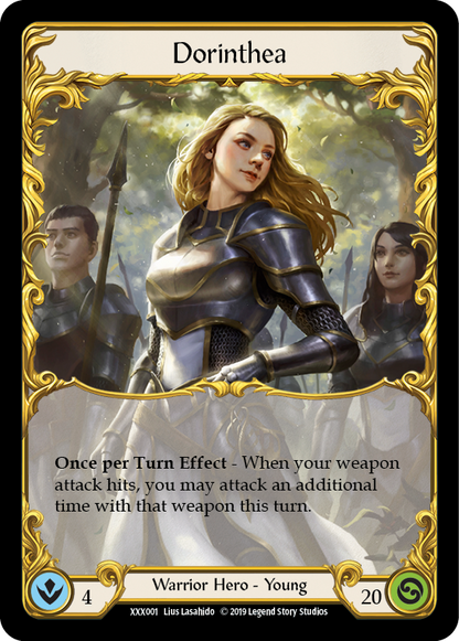 Dorinthea // Bravo (XXX001) - Flesh and Blood: Promo Cards