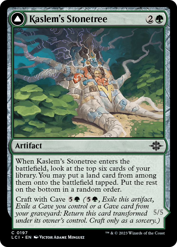 Kaslem's Stonetree [The Lost Caverns of Ixalan] | Silver Goblin