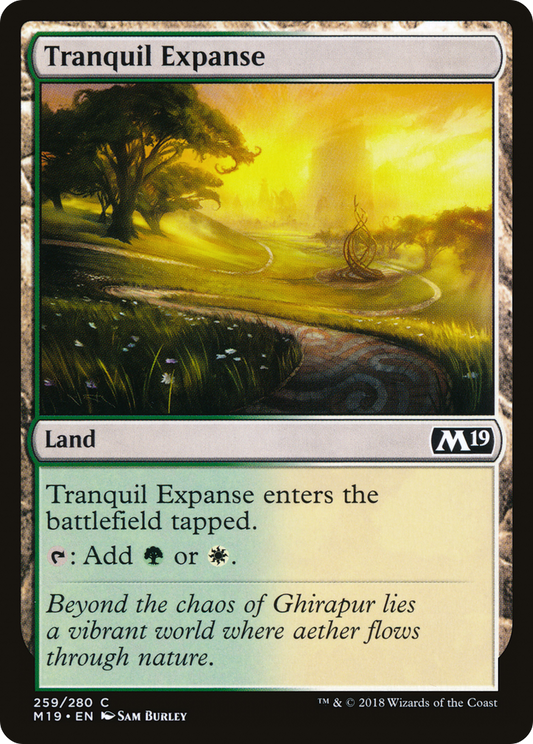 Tranquil Expanse [Core Set 2019] Foil