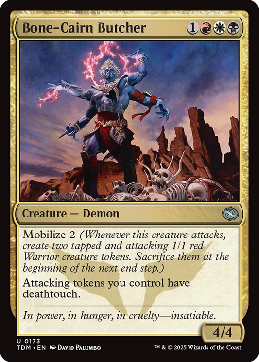 Bone-Cairn Butcher (173) - Tarkir: Dragonstorm