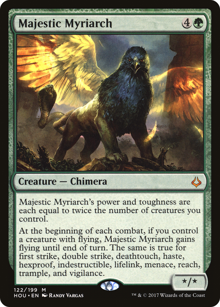 Majestic Myriarch [Hour of Devastation] Foil