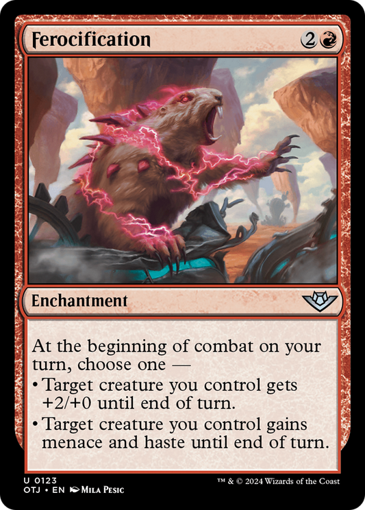 Ferocification [Outlaws of Thunder Junction] Foil