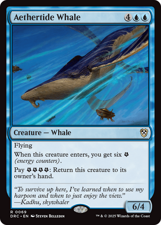 Aethertide Whale (069) - Commander: Aetherdrift