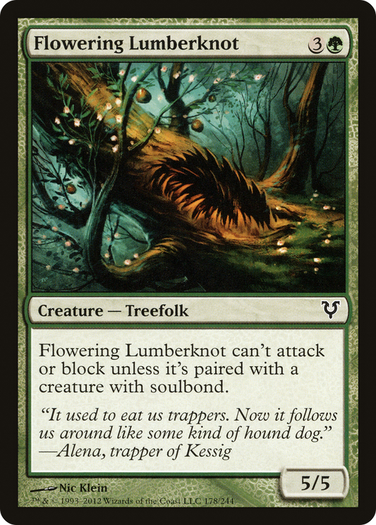 Flowering Lumberknot [Avacyn Restored] Foil