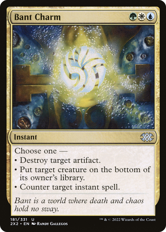 Bant Charm [Double Masters 2022] Foil
