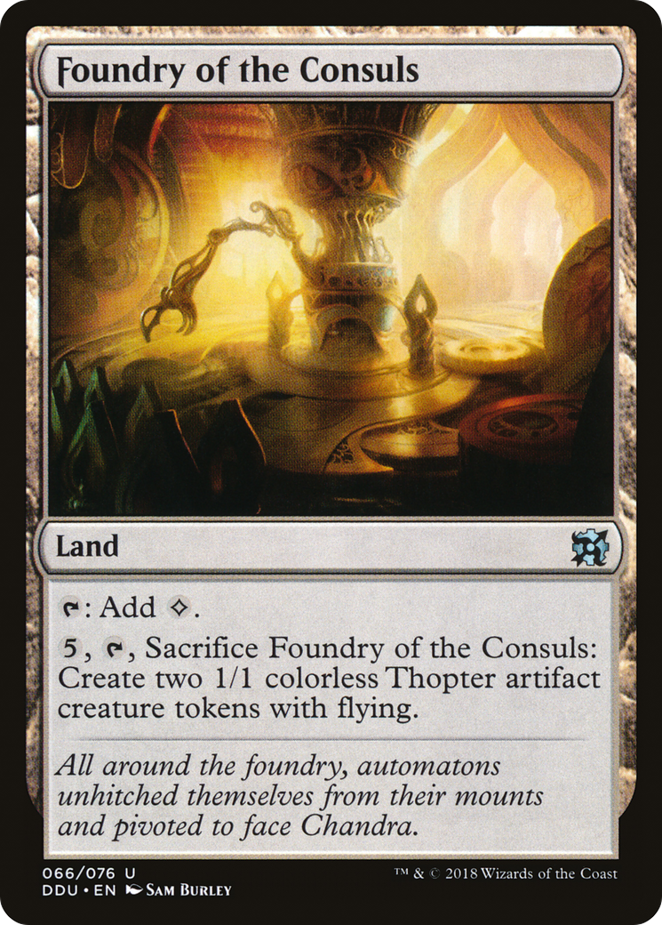 Foundry of the Consuls (066) - Duel Decks: Elves vs. Inventors